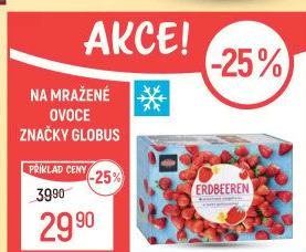 Jahody mražené Globus
