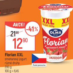 Jogurt smetanový Florian Olma
