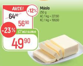 Máslo Mlékárna Pragolaktos