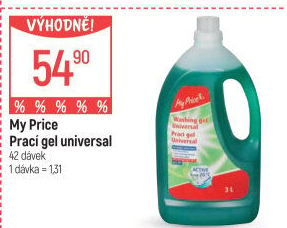 Prací gel My Price