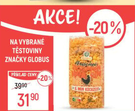 Těstoviny vaječné Globus