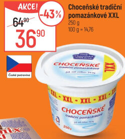 Tradiční pomazánkové Choceňské