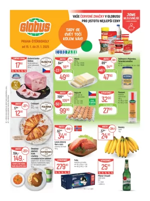 akční leták Globus 15.1.2025-21.1.2025