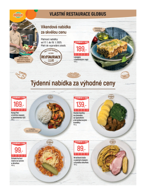 akční leták Globus 15.1.2025-21.1.2025