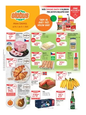 akční leták Globus 15.1.2025-21.1.2025
