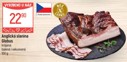 Anglická slanina Globus