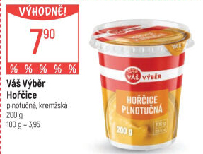 Hořčice kremžská Váš Výběr