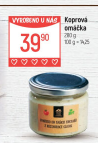 Koprová omáčka Globus