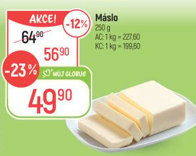 Máslo Mlékárna Pragolaktos