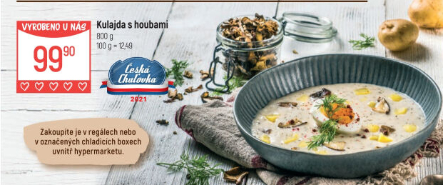 Polévka kulajda Globus