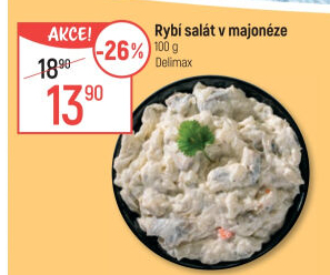 Salát rybí v majonéze