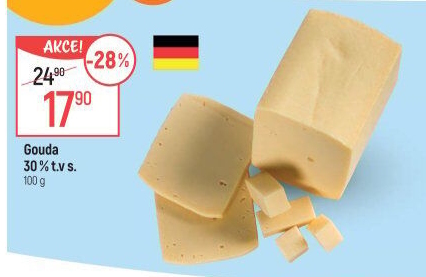 Sýr Gouda 30%