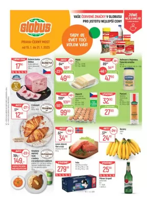 akční leták Globus 15.1.2025-21.1.2025