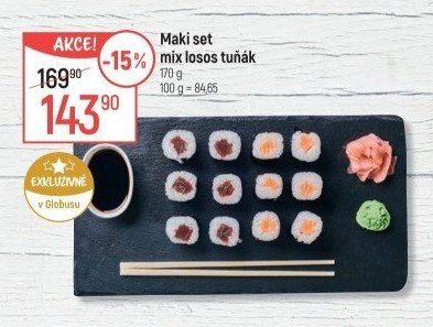 Maki set mix losos tuňák