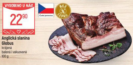 Anglická slanina Globus