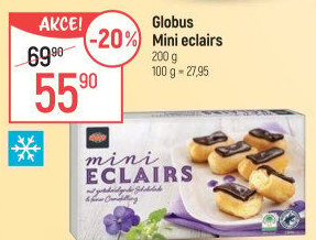 Dezert Eclairs mini mražené Globus