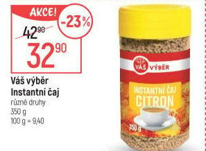 Instantní čaj Váš Výběr