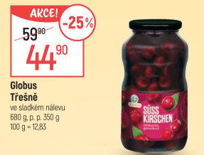 Kompot třešně Globus