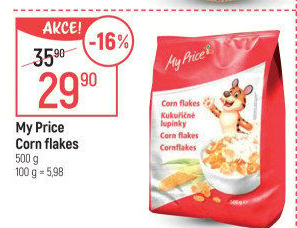 Lupínky cornflakes My Price