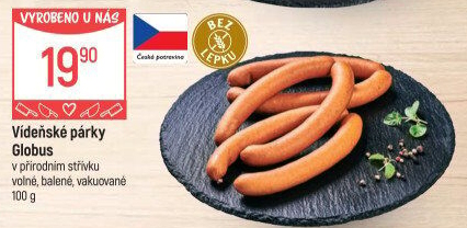 Párky vídeňské Globus