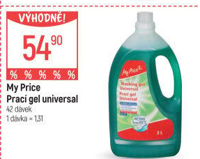Prací gel My Price