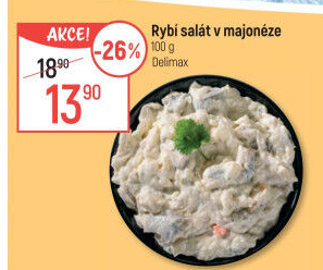 Salát rybí v majonéze