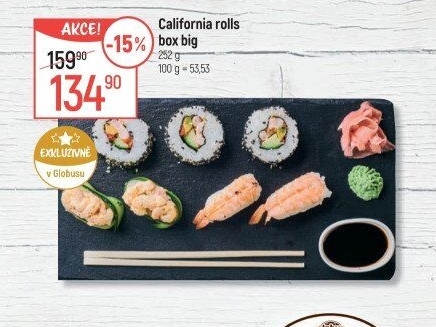 Sushi box Globus