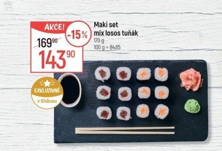Sushi box Globus