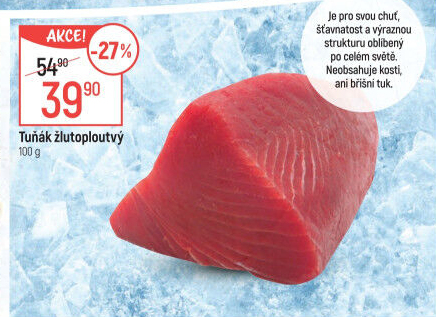Tuňák žlutoploutvý filet