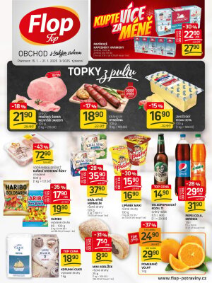 akční leták FLOP TOP 15.1.2025-21.1.2025