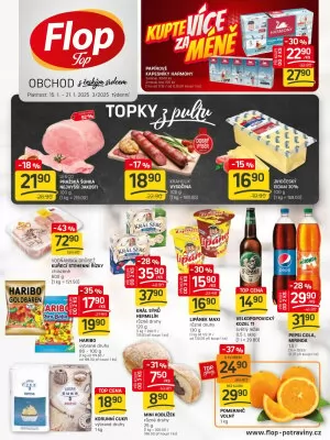 akční leták FLOP TOP 15.1.2025-21.1.2025