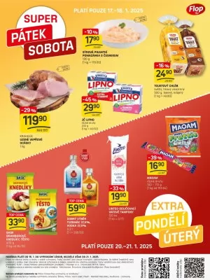akční leták FLOP TOP 15.1.2025-21.1.2025