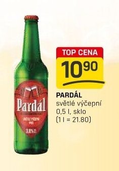 PARDÁL světlé výčepní