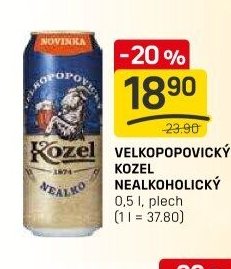 VELKOPOPOVICKÝ KOZEL NEALKOHOLICKÝ