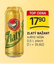ZLATÝ BAŽANT světlý ležák