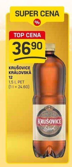 KRUŠOVICE KRÁLOVSKÁ 12 1,5l, PET