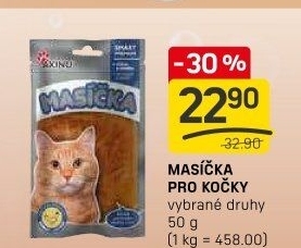 Pamlsky pro kočky Masíčka Akinu