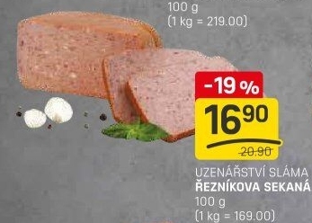 Řezníkova sekaná Sláma