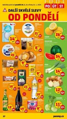 akční leták Penny Market 16.1.2025-22.1.2025