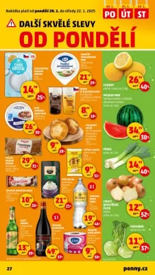 akční leták Penny Market 16.1.2025-22.1.2025