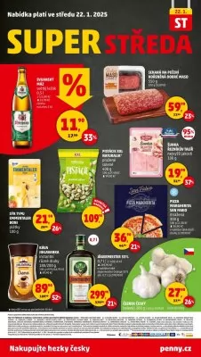 akční leták Penny Market 16.1.2025-22.1.2025