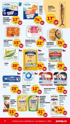 akční leták Penny Market 16.1.2025-22.1.2025