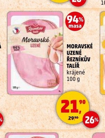 Moravské uzené Řezníkův talíř 100 g