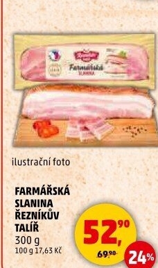 Farmářská slanina Řezníkův talíř