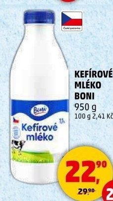 Kefírové mléko Boni
