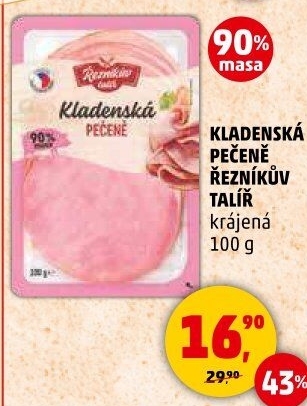 Kladenská pečeně Řezníkův talíř