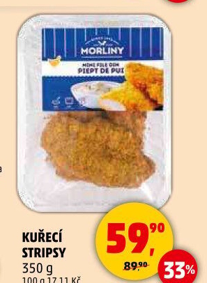 Kuřecí stripsy Morliny