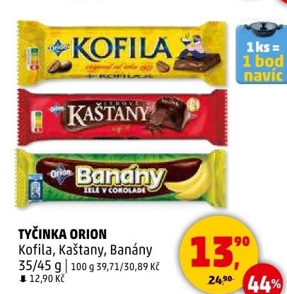 Ledové kaštany Orion