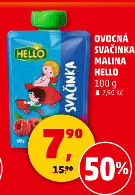 Ovocná kapsička Hello