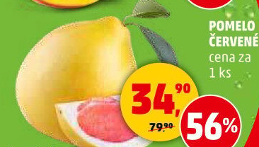 Pomelo červené